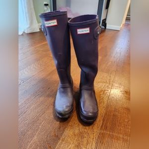 Purple Hunter boots